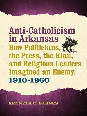 cover image of Anti-Catholicism in Arkansas